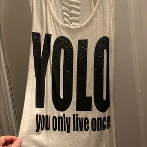 YOLO You Only Live Once Tank Top!